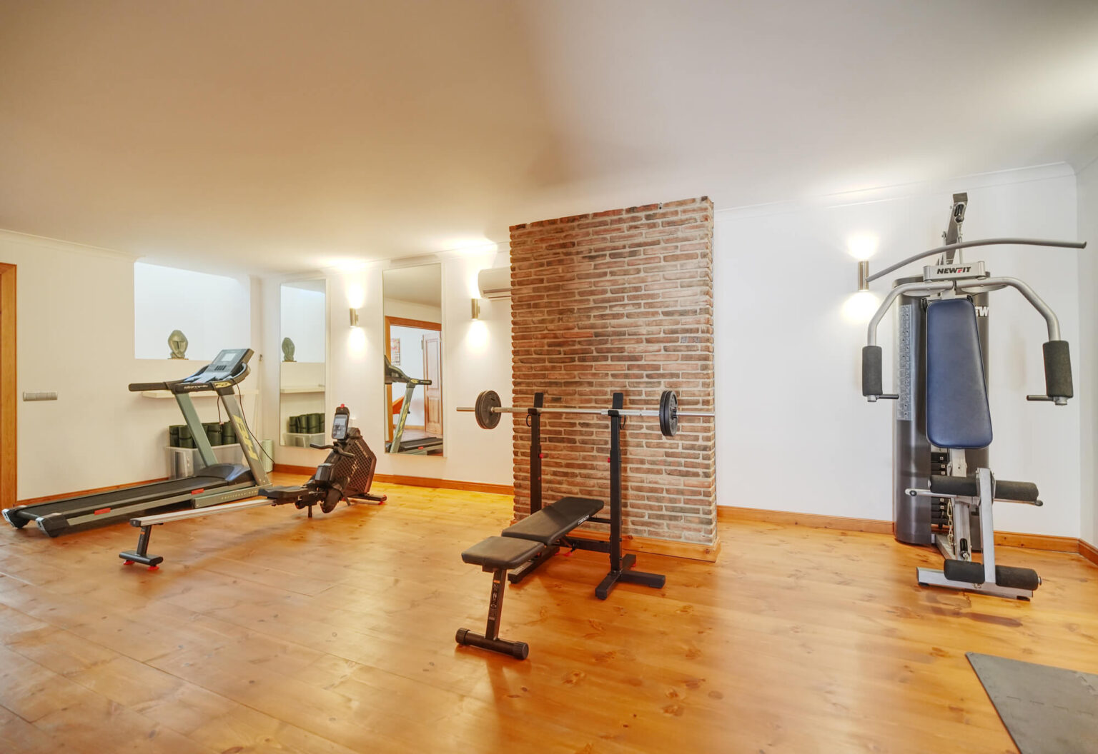 Fitness ruimte verslavingskliniek Portugal